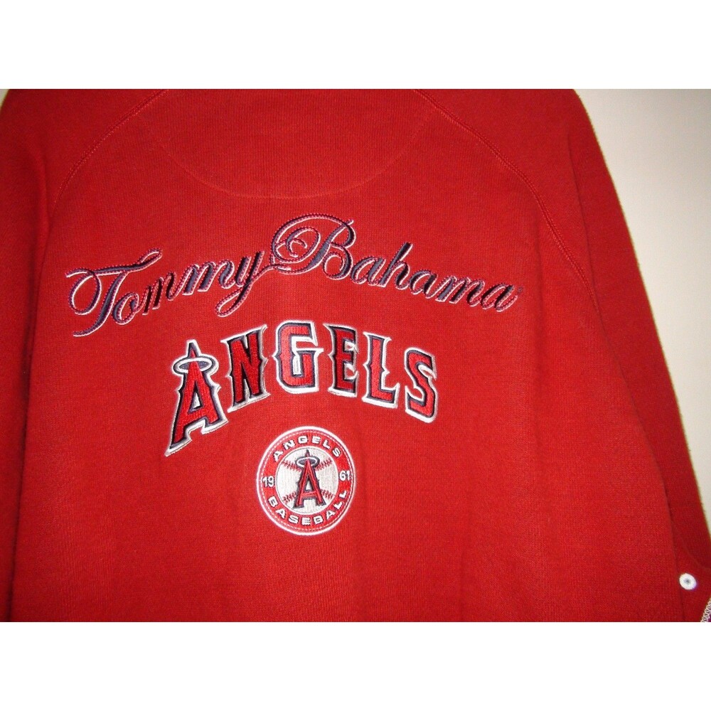 Tommy Bahama 1/2 Zip Los Angeles Anaheim Angels Sweater